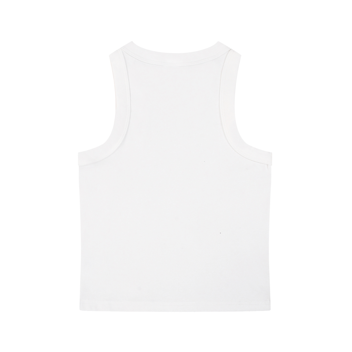 "Perceive Me" Statue Snow Washed Tank Top